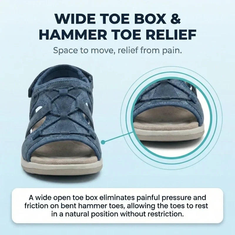 🔥 Clearance Deal – Women’s Soft & Supportive Adjustable Sandals