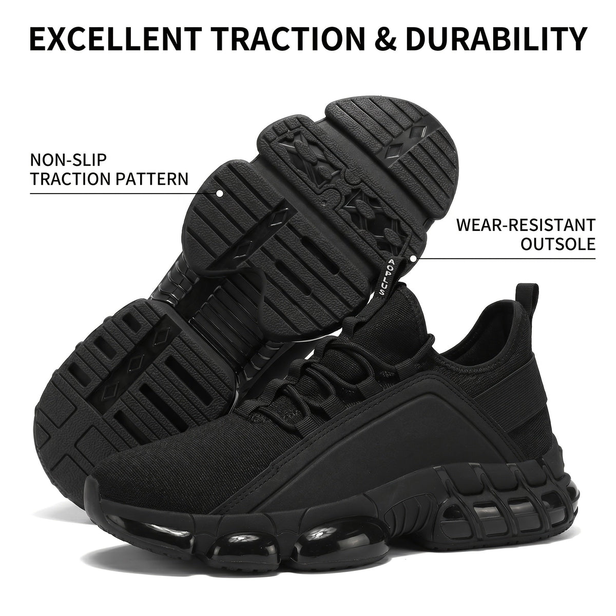 EaseStep™ Men's Lightweight Comfort & Support Sneakers